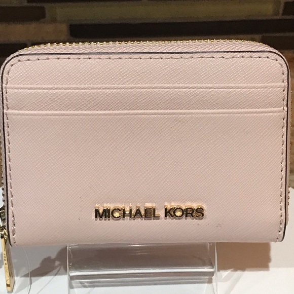 NWT Michael Kors Leather Compact Card Wallet ๐๐๐ธ - Picture 9 of 17